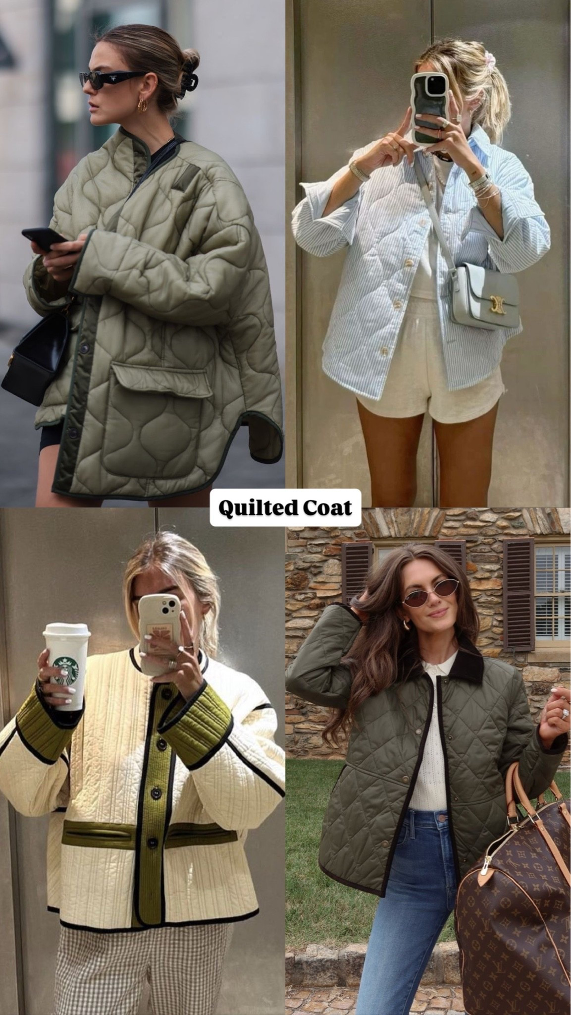 Quilted Coat
Cozy meets chic for everyday fall looks.
#QuiltedCoat #FallStyle #FallEssentials

#LTKSaleAlert #LTKootd