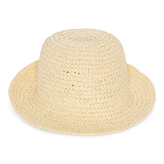 new!a.n.a Classic Straw Womens Cloche Hat | JCPenney