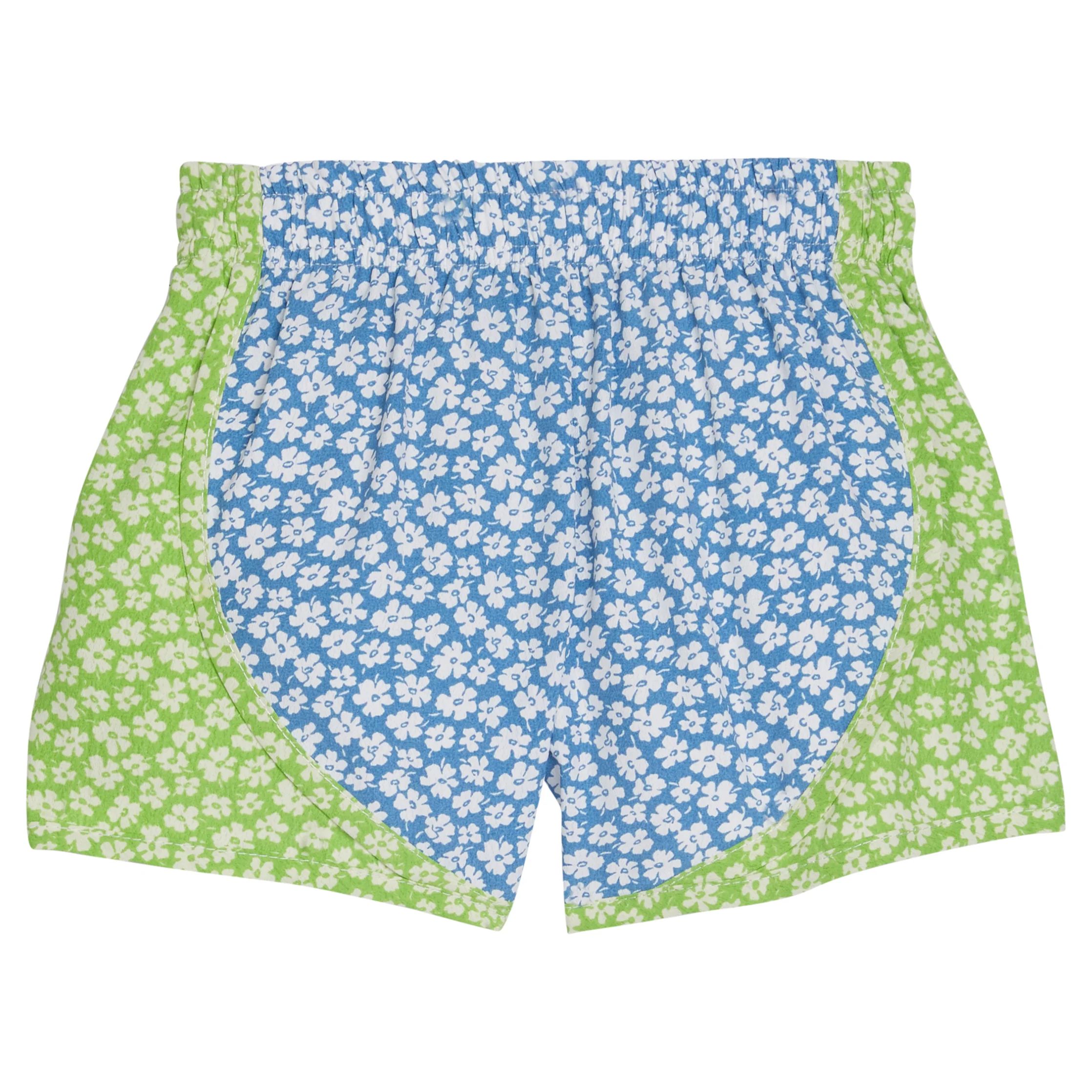 Track Shorts - Mixed Lawn Floral | BISBY Kids