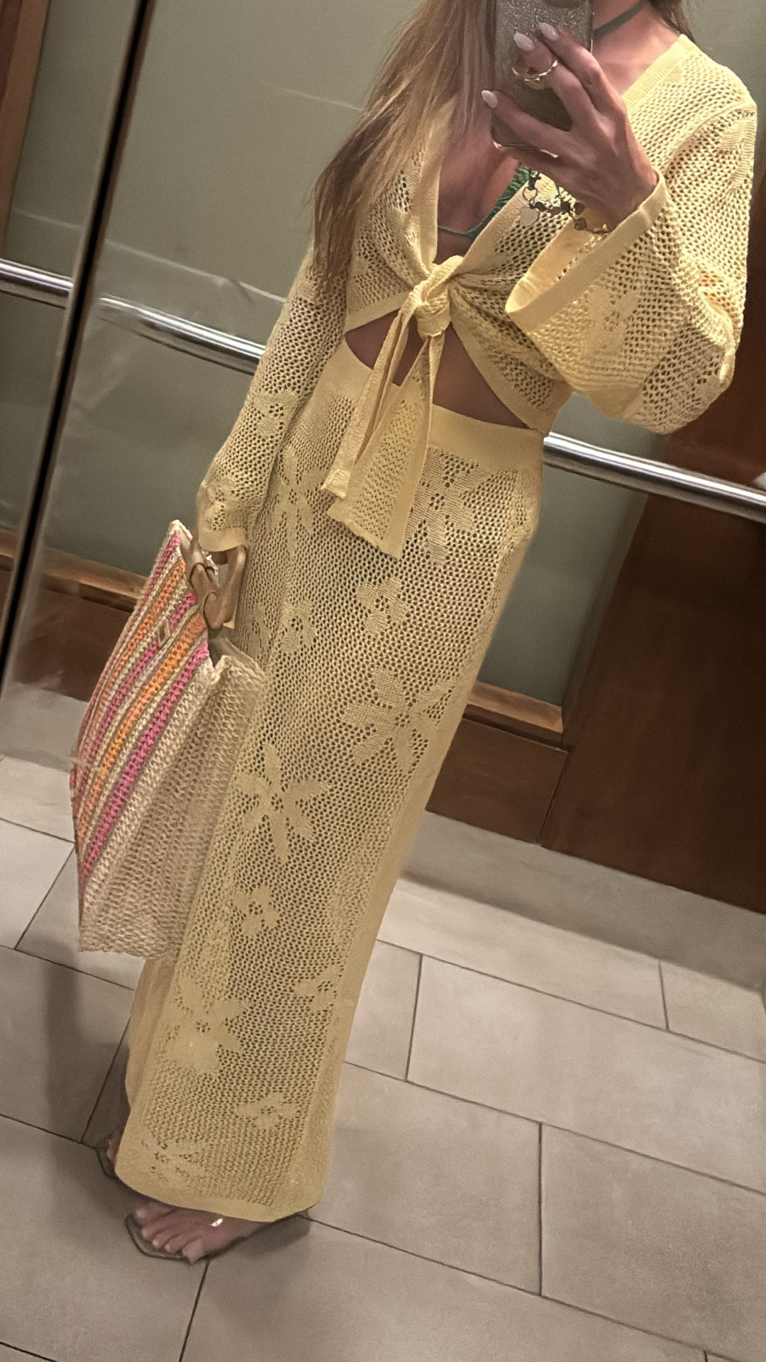 ✨Crochet  two-piece cover-up. 

#LTKSaleAlert #LTKTravel #LTKOver40