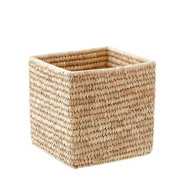 Palm Leaf Storage Cubes | The Container Store