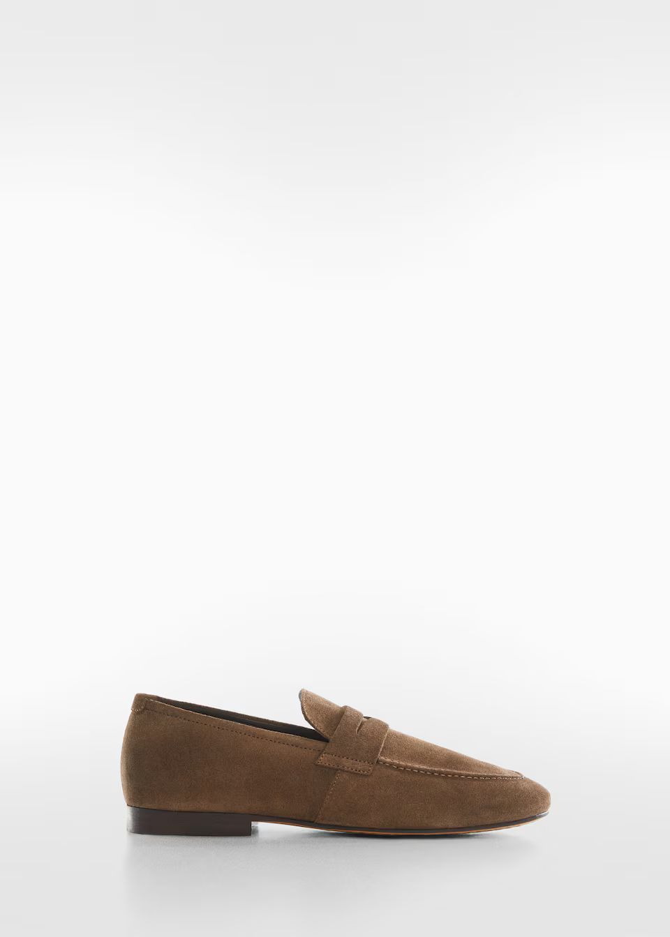 Suede leather moccasin -  Man | Mango Man Canada | Mango Canada