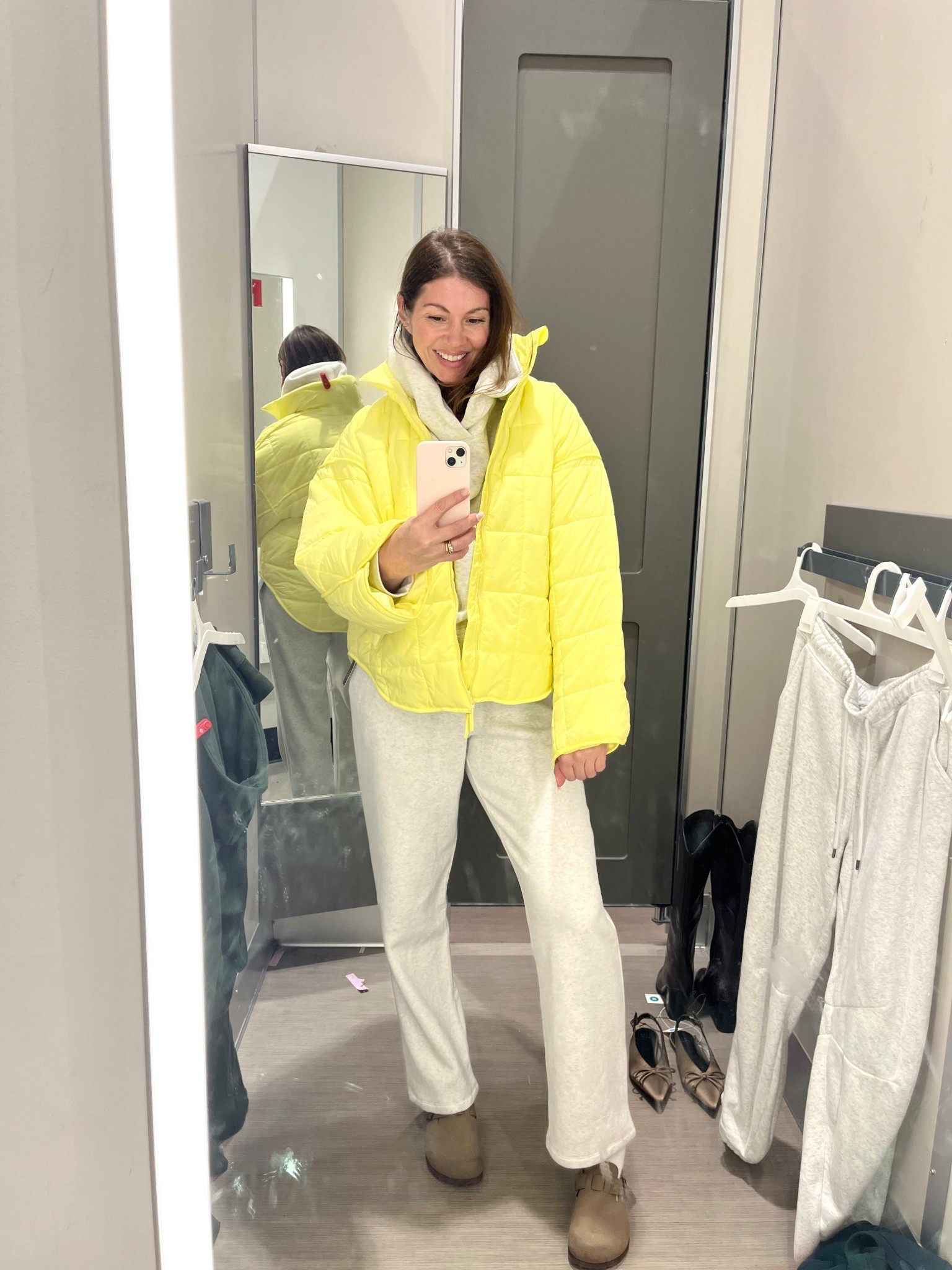 Target women’s sweat suits. Wide leg sweatpants. Puffer jacket 

#LTKOver40 #LTKActive