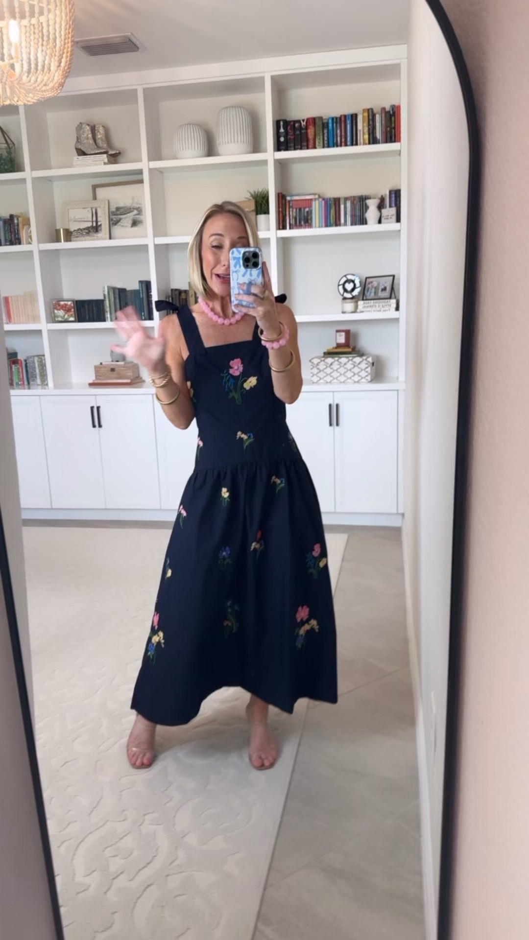 Walmart - summer dresses. Embroidered Cotton Sleeveless Maxi Dress - size XS. $38. 2 colors.

#LTKSeasonal #LTKOver40