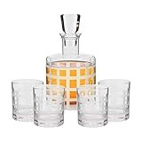 Style Setter 37 oz Decanter Set – Lead-Free Matching Decanter & Glassware for Everyday or Entertaini | Amazon (US)
