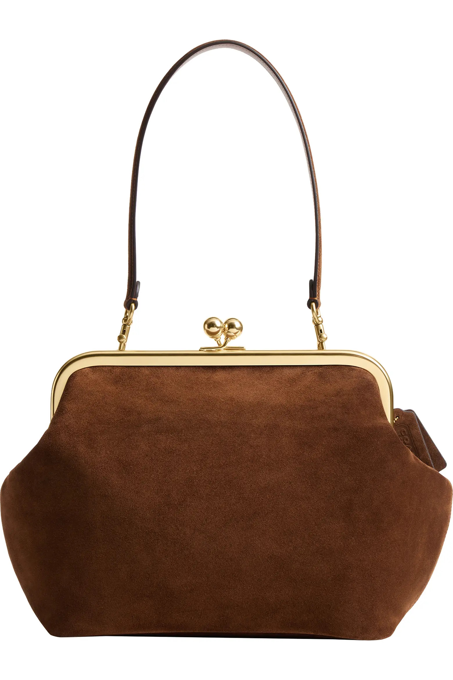 Kiss Lock Frame 27 Suede Clutch (Women) | Nordstrom | Nordstrom