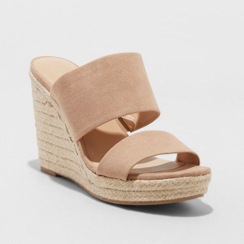 Women's Adelina Adult Espadrilles Slide Sandals - A New Day™ | Target