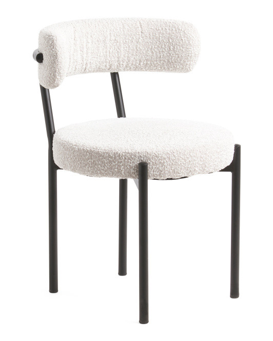 Boucle Milana Dining Chair | TJ Maxx