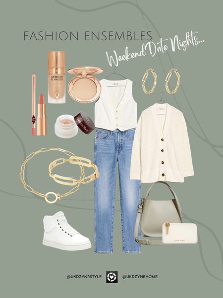 Fashion Ensembles | Date Night Outfits | Casual Outfits | Cute Jeans | Sneakers | Jewelry | Womens Purse | Makeup

#LTKFind #LTKbeauty #LTKunder50