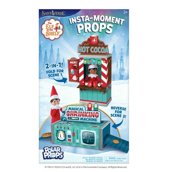 The Elf on the Shelf Polar Props Insta Moment Prop Set | Walmart (US)