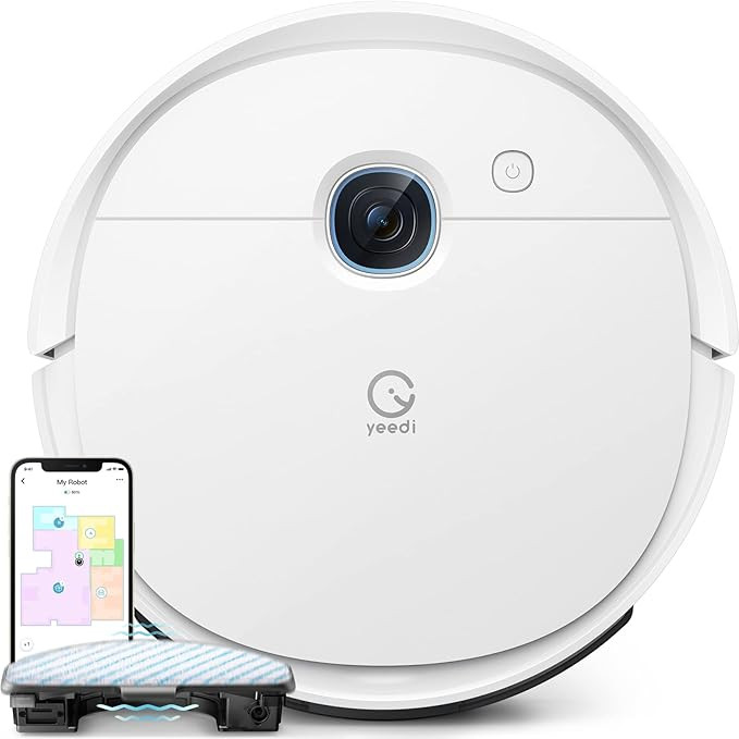 yeedi vac 2 pro Robot Vacuum and Mop Combo, 3000Pa Suction with “Patented“ Oscillating Moppin... | Amazon (US)