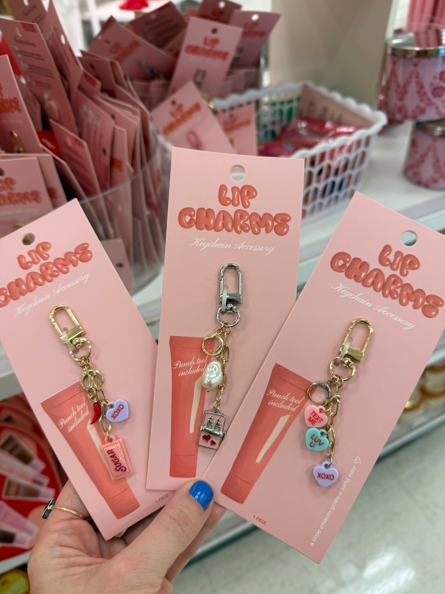 The cutest lip charms at Target. Perfect thing to add to girls Valentines gift. 

#LTKBeauty #LTKFindsUnder50 #LTKKids