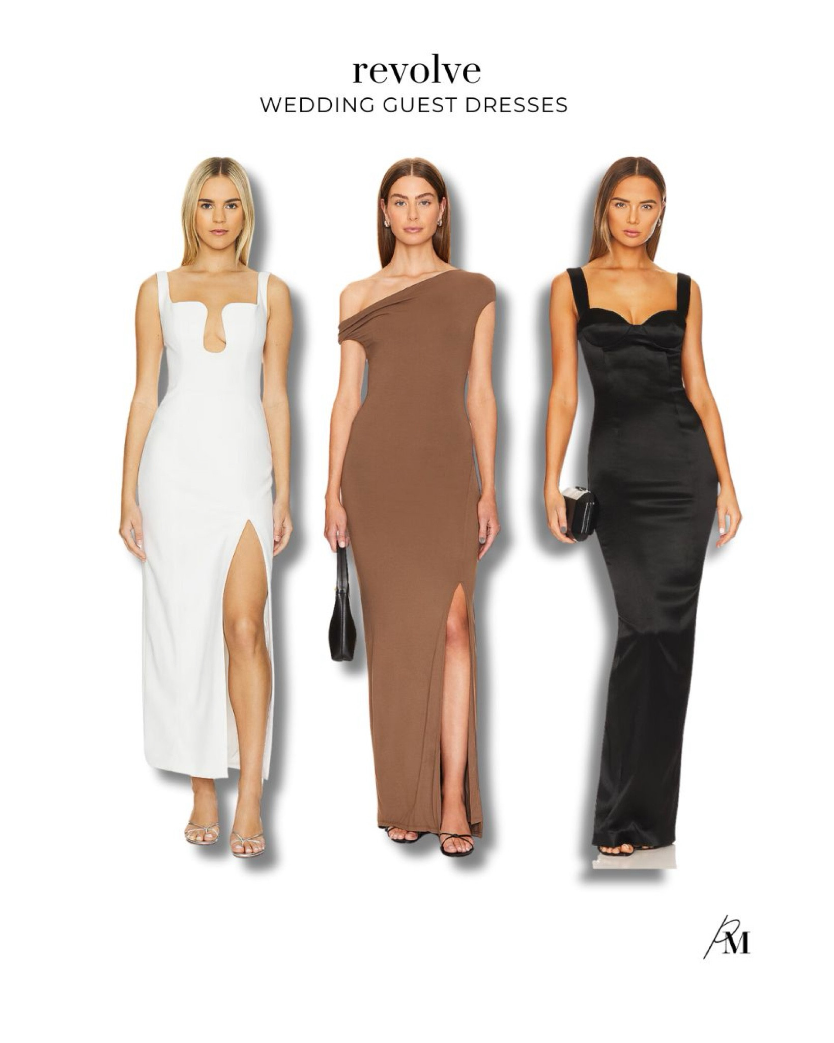 Revolve wedding guest dresses. These neutral dresses are perfect for a formal wedding or destination ceremony. 

#LTKSeasonal #LTKStyleTip #LTKWedding