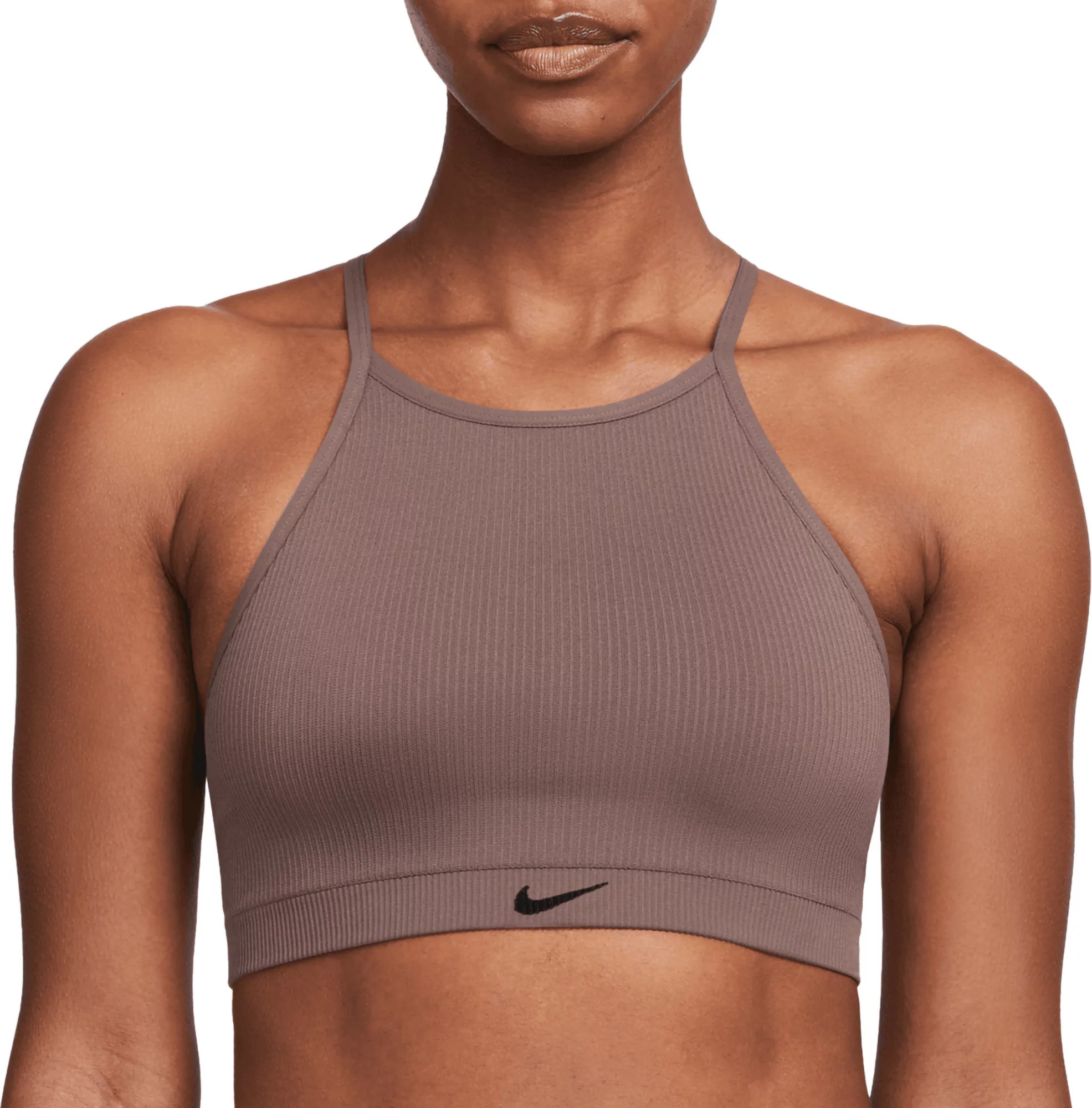 Nike Women's Indy Seamless Ribbed Light-Support Non-Padded Sports Bra | Dick's Sporting Goods | Dick's Sporting Goods