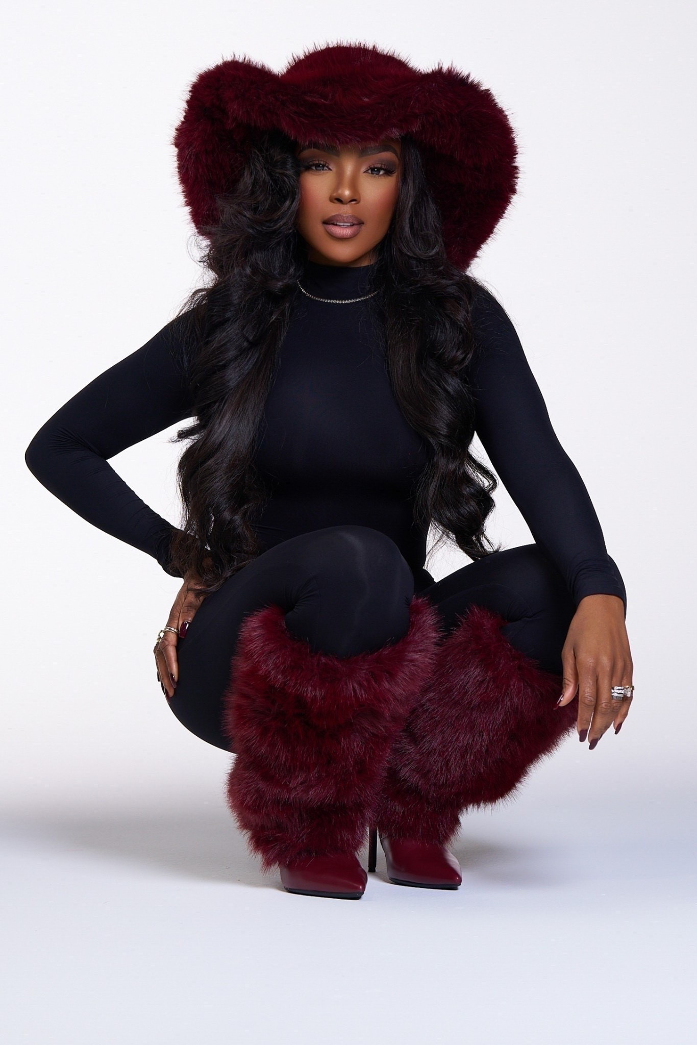 WINTER MAIN CHARACTER ENERGY 🍷

When the accessories ARE the outfit. This matching faux-fur hat + boot moment turns an easy all-black base into the kind of winter look people remember.

burgundy faux fur hat, faux fur boots, winter statement accessories, burgundy winter outfit, après ski style, winter going out outfit, cold weather fashion, statement winter look

Wearing: Size Small | 5’4” | 140 lbs

📱 Download the FREE LTK app & follow @kirasfashionfinds to shop all my daily finds.

#LTKSeasonal #LTKStyleTip #LTKPetite