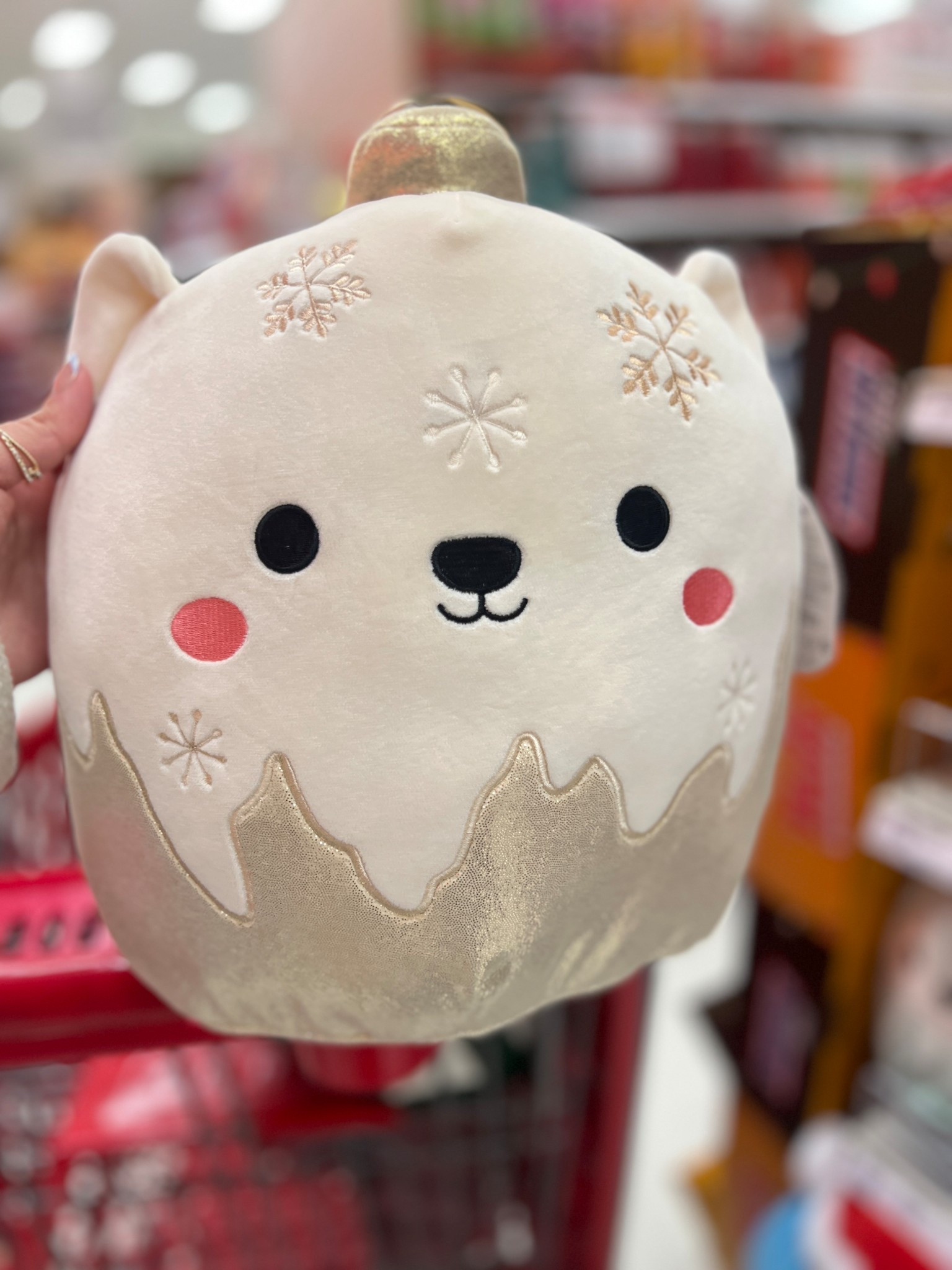 Squishmallows 12" Brooke Polar Bear Ornament with Frosted Bottom Medium Plush

#LTKGiftGuide #LTKKids #LTKSaleAlert