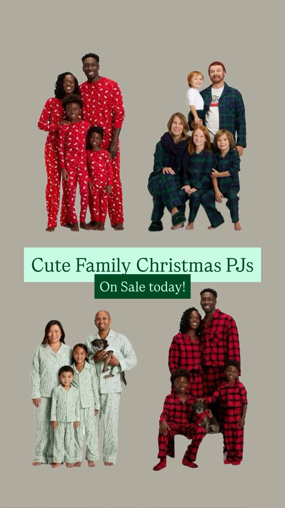 Cute family Christmas PJs on sale today

#LTKFamily #LTKSeasonal #LTKHoliday
