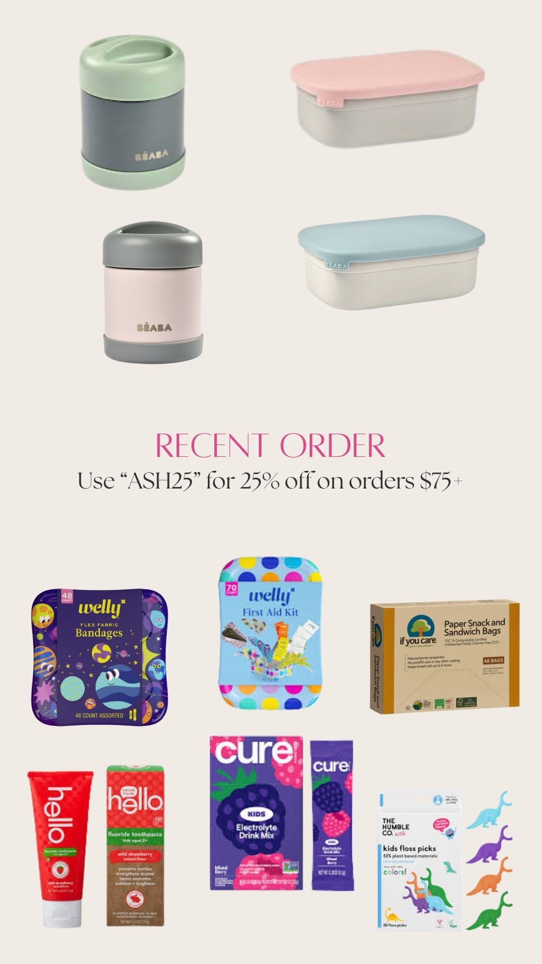 My recent haul from Grove Collaborative! I absolutely love all the products that Grove provides, especially the kids toothpaste! Use code “ASH25” on your first order of $75+ for 25% off! 

#grovecollaborative #kids 

#LTKKids #LTKFamily #LTKHome