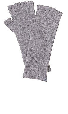 Barefoot Dreams CozyChic Lite Fingerless Gloves in Pewter from Revolve.com | Revolve Clothing (Global)