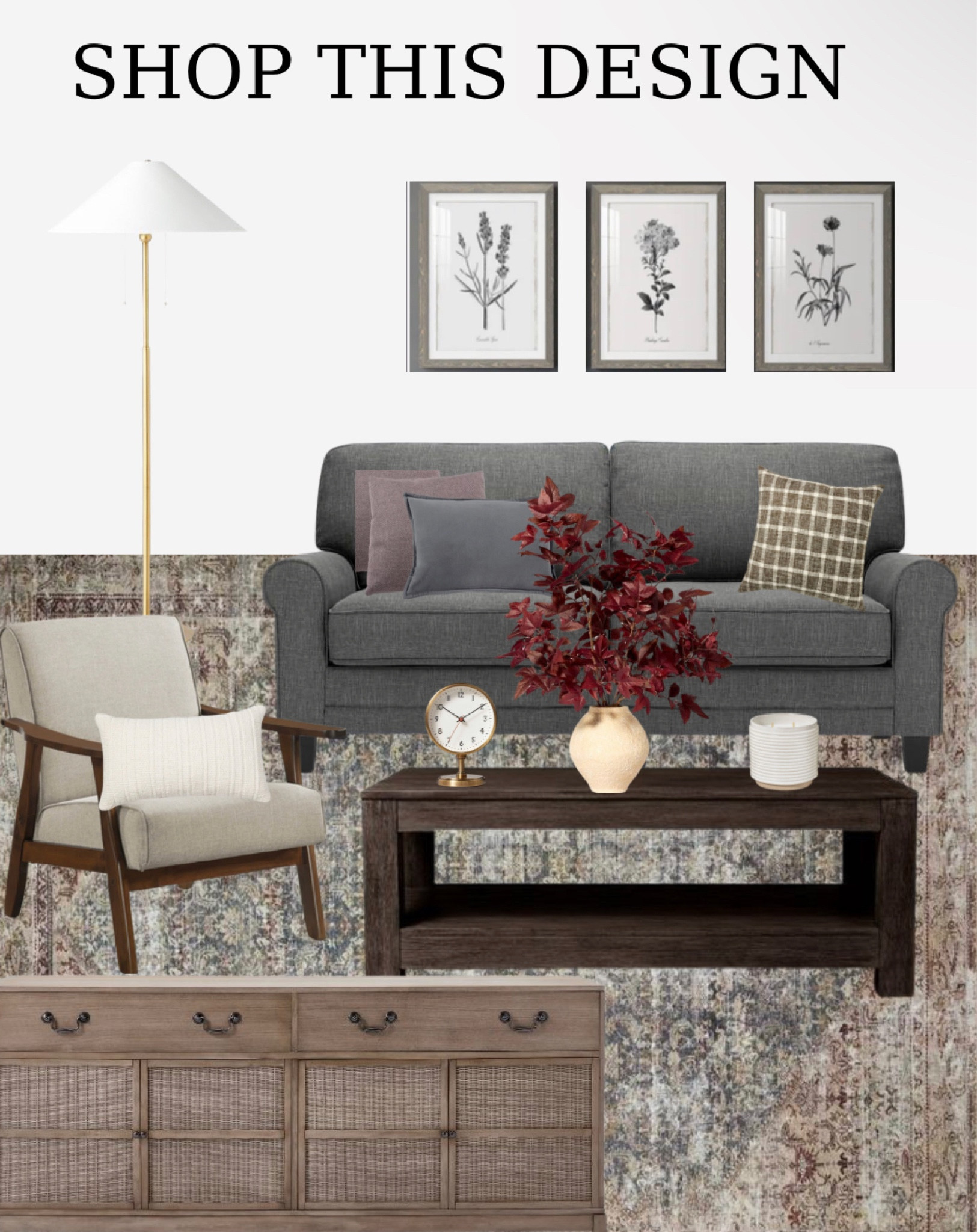 Get these living room finds up to 40% off! Scroll below to shop the sale and to design the fall living room of your dreams Courtesy of Wayfair, Target and all brands you’ll love ✨

Fall living room, fall decor, home  decor, neutral home, neutral home, neutral decor, living room, living room decor, grey sofa, wooden coffee table, beige  chair, brass floor lamp, fall florals, throw pillows, floral prints, wall prints, wall art #LTKunder100#LTKSpringSale#LTKsalealert #LTKhome

#LTKHome #LTKSeasonal #LTKOver40

#LTKHome #LTKSaleAlert #LTKFallSale
