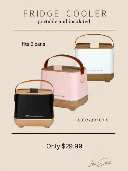 Picnic ready with this cute and chic portable insulated Frigidaire fridge cooler from Walmart. Would be amazing Mother’s Day gift idea.

Mini cooler • picnic essentials • beach must have • car cooler • Walmart finds 

#LTKSaleAlert #LTKGiftGuide #LTKFindsUnder50
