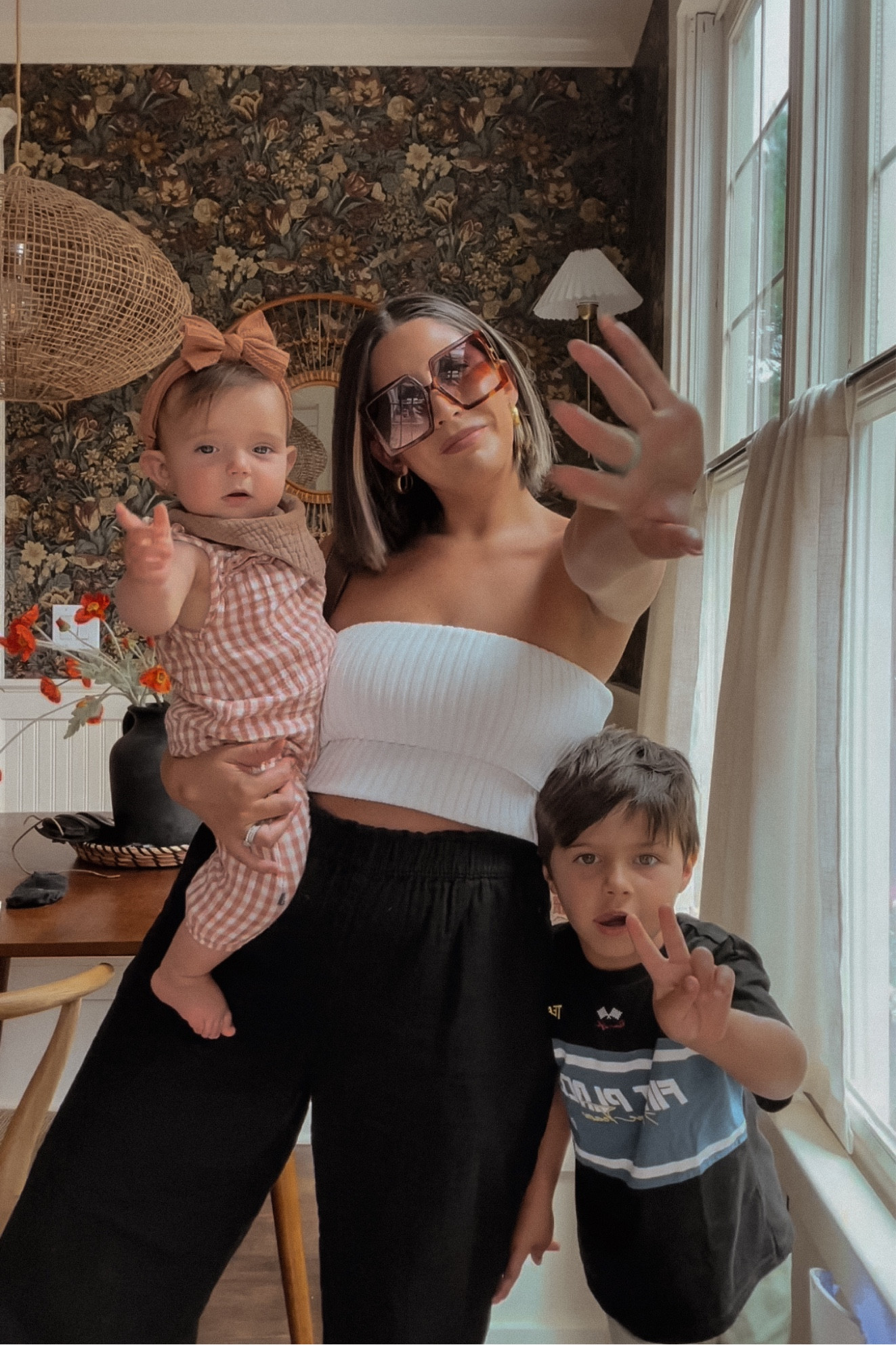 Family fit check ;) i I’m loling at mav , buddy is so proud of his shoes . Linked everything in my bio and stories 

#LTKBaby #LTKStyleTip #LTKFamily