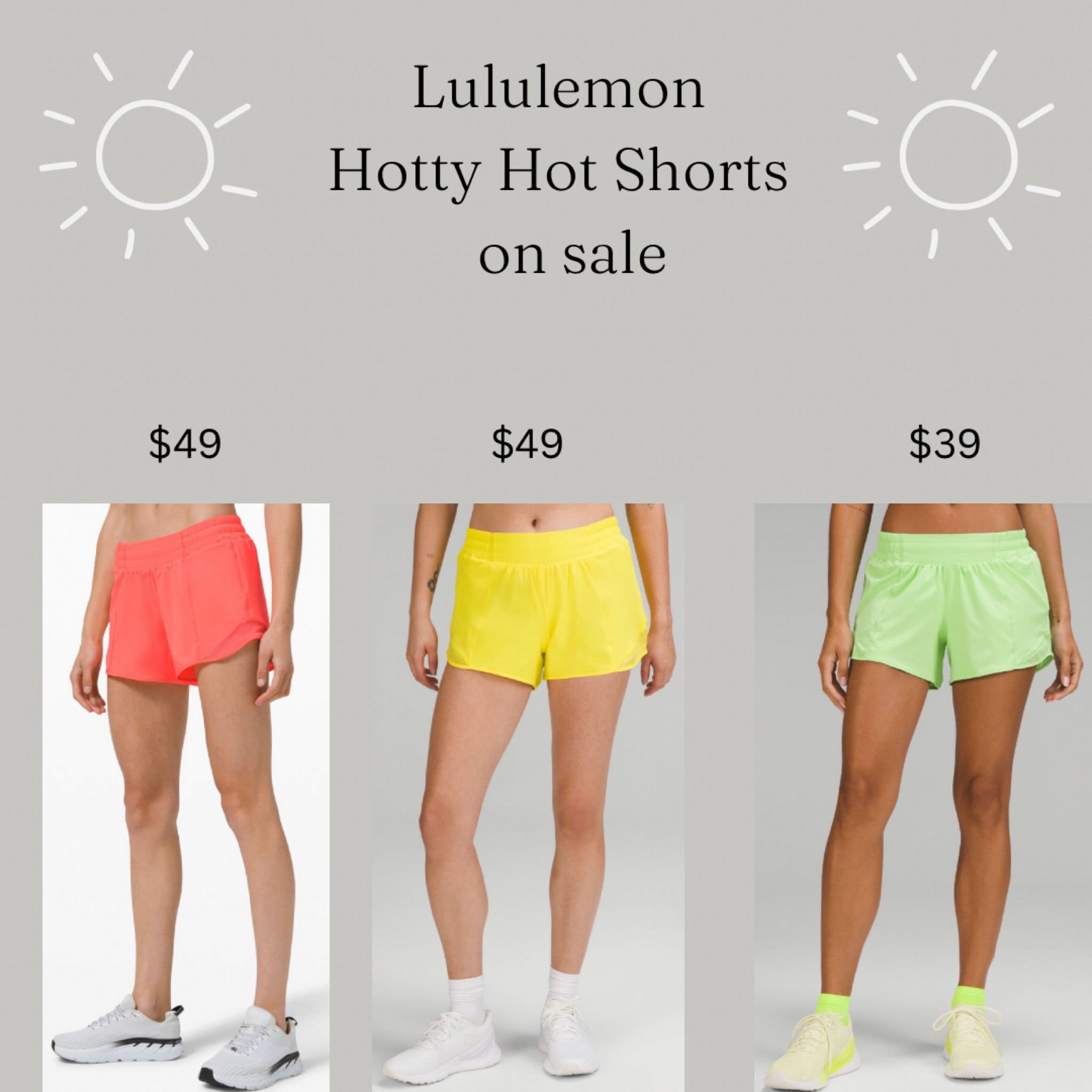 Black lululemon hotty hot shorts! Super comfortable - Depop