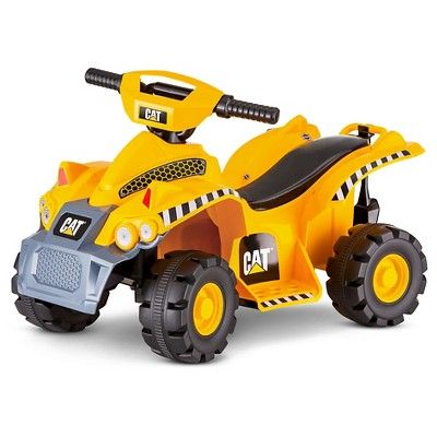 Kid Trax 6V CAT Toddler Quad Powered Ride-On - Yellow | Target