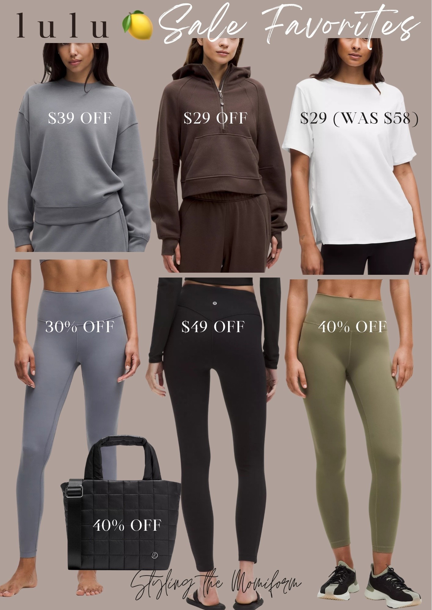 Lululemon deals are looking mighty good today! Leggings, T shirts, accessories and sweatshirts! Wardrobe stock up for 🍁!

#LTKSaleAlert #LTKFindsUnder100 #LTKTravel