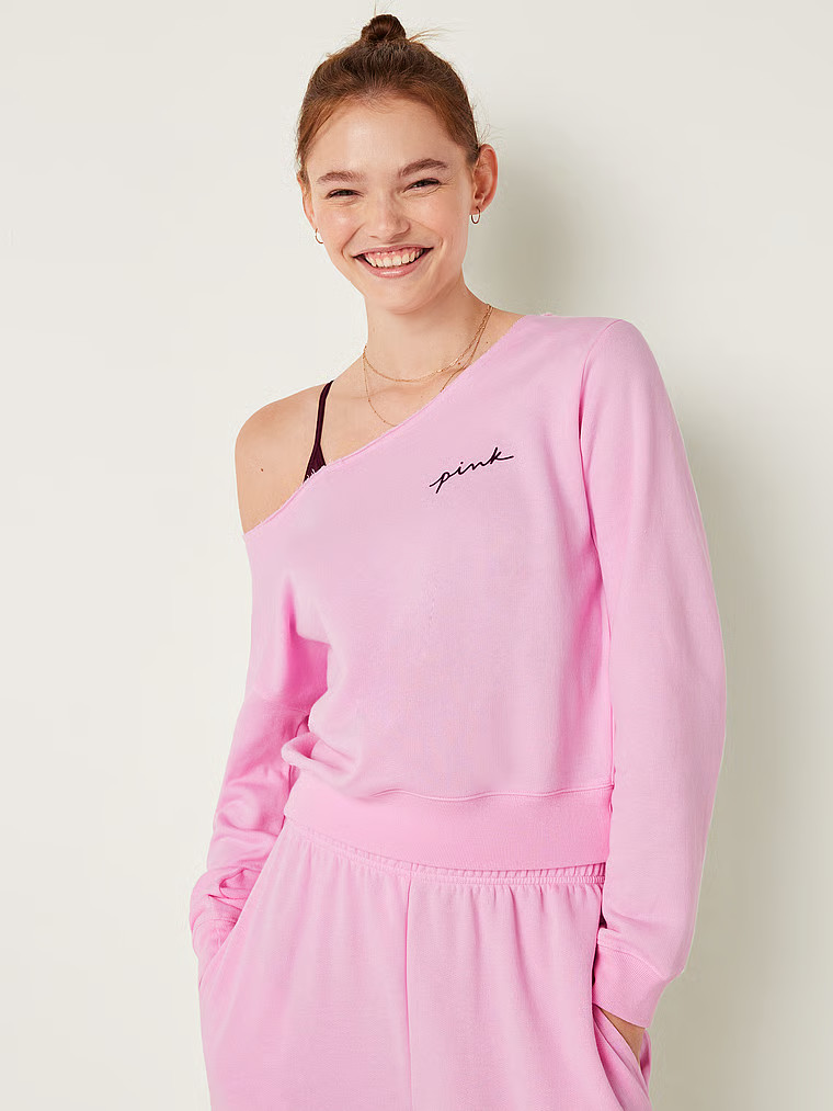 Fleece Cropped Sweatshirt | Victoria's Secret (US / CA )