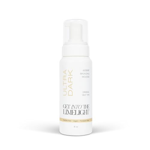 Get Into The Limelight Original, Ultra Dark Self Tanner, Sunless Tanning Mousse Develops in 8+ Hours, 8 oz. | Amazon (US)