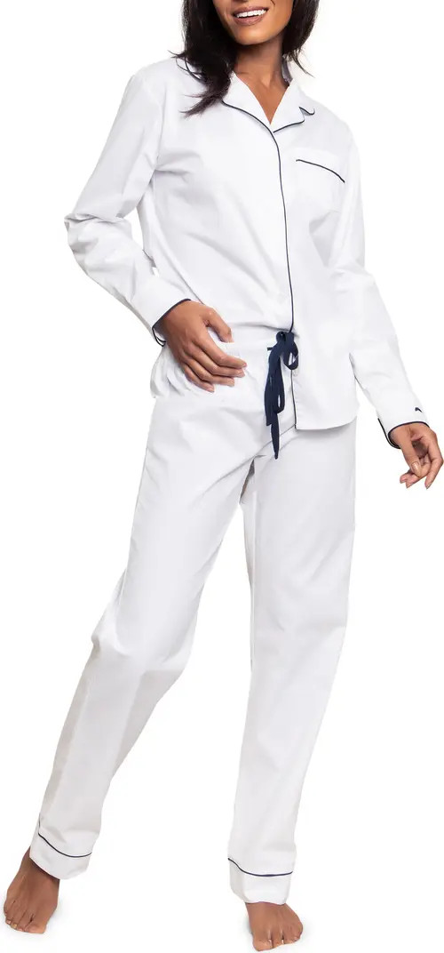 Contrast Piping Pajamas | Nordstrom