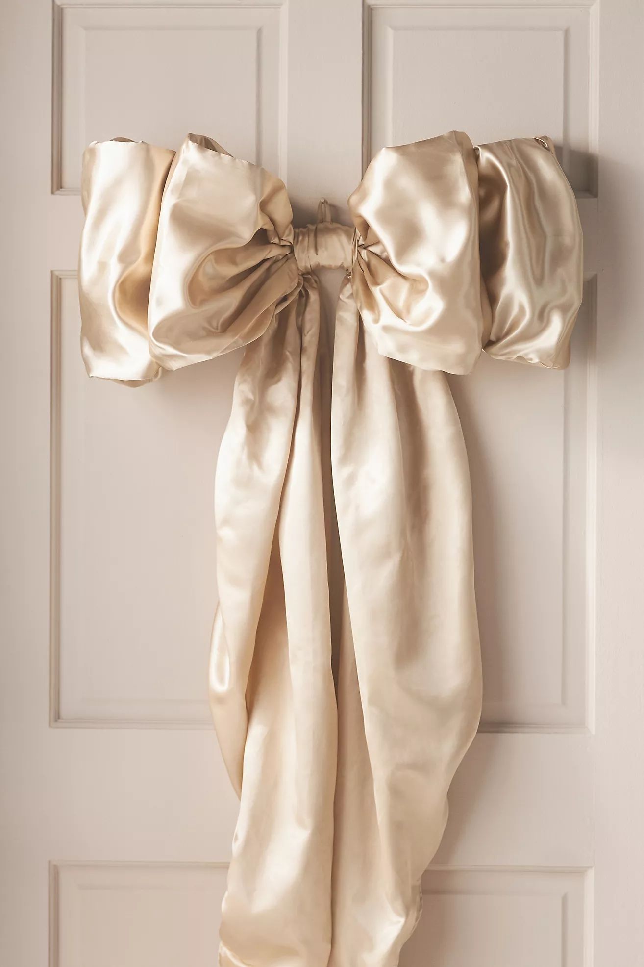 Satin Bow Tree Topper | Anthropologie (US)