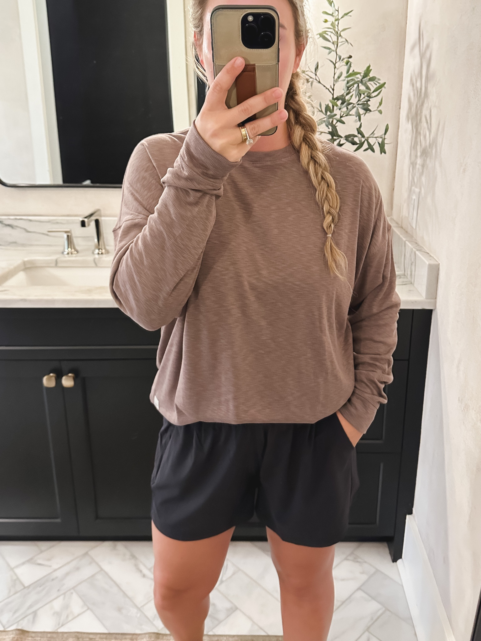 Vuori top and shorts 

#LTKfitness