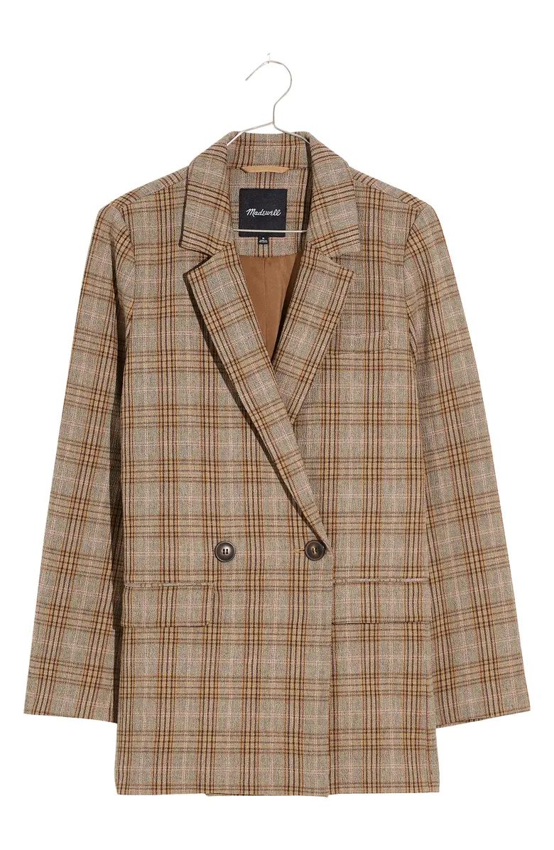 Caldwell Plaid Double Breasted Blazer | Nordstrom