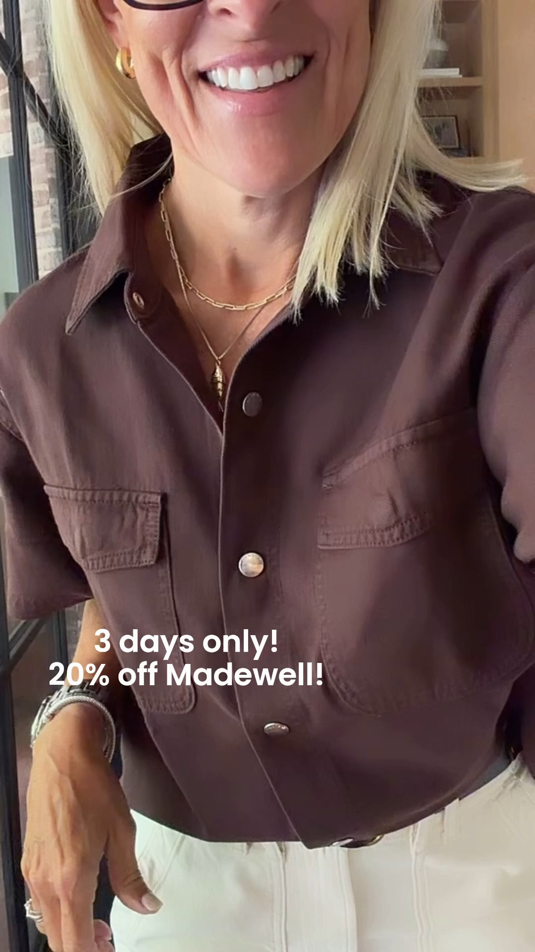 Use code LTK20 
For 20% off sitewide  at Madewell! Starting now through 8/17!! ￼

Use code LTK20 

@Madewell #madewell #madewellpartner #ad

#LTKOver40 #LTKSaleAlert #LTKootd