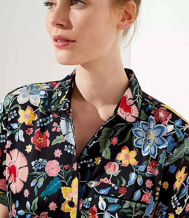 Garden Pajama Top | LOFT | LOFT
