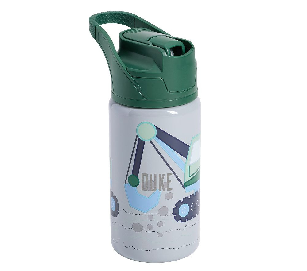 Construction Appliqué Mackenzie Water Bottle | Pottery Barn Kids