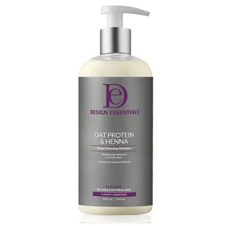 Design Essentials Oat Protein & Henna Deep Cleansing Shampoo (Size : 32 oz) | Walmart (US)