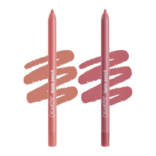 ColourPop Everyday Lippie Lip Pencil Kit - High-Pigment, Long-Lasting & Sharpenable Lip Liner with High-Impact Color - Includes Shades Oh Snap + Good N Plenty (2 Count) | Amazon (US)