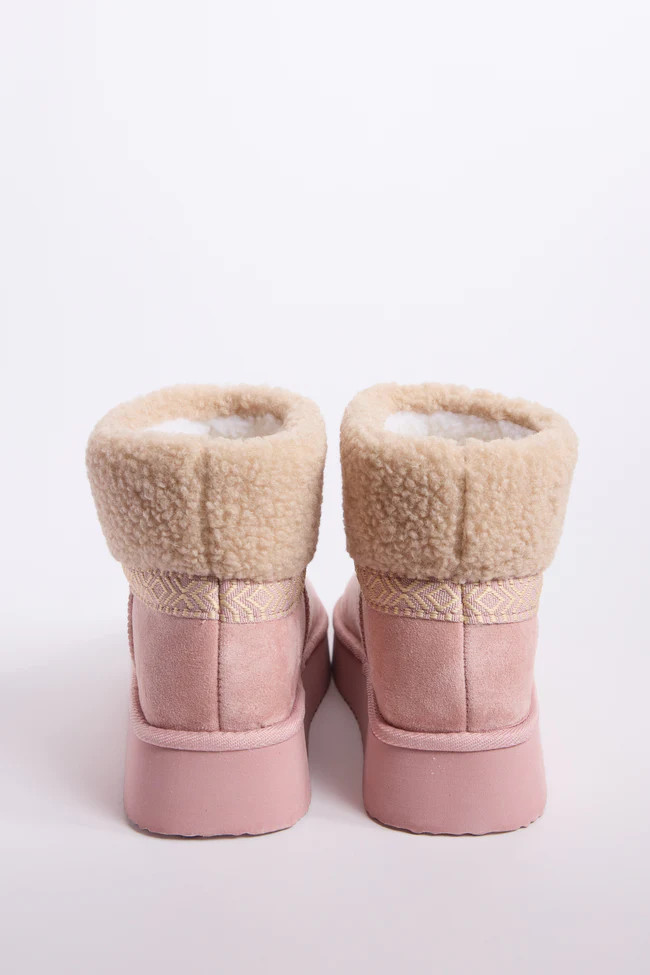 Payton Blush Platform Boots FINAL SALE | Pink Lily
