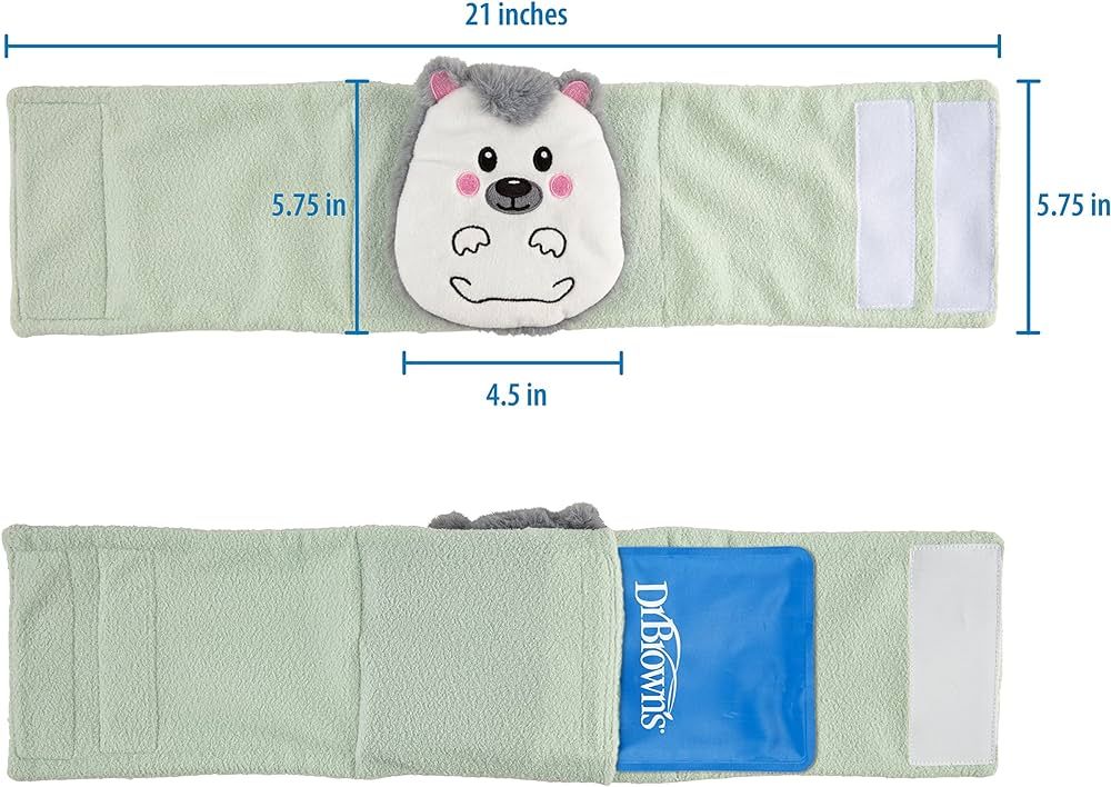 Dr. Brown's Infant Gripebelt for Colic Relief, Heated Tummy Wrap, Baby Swaddling Belt for Gas Rel... | Amazon (US)