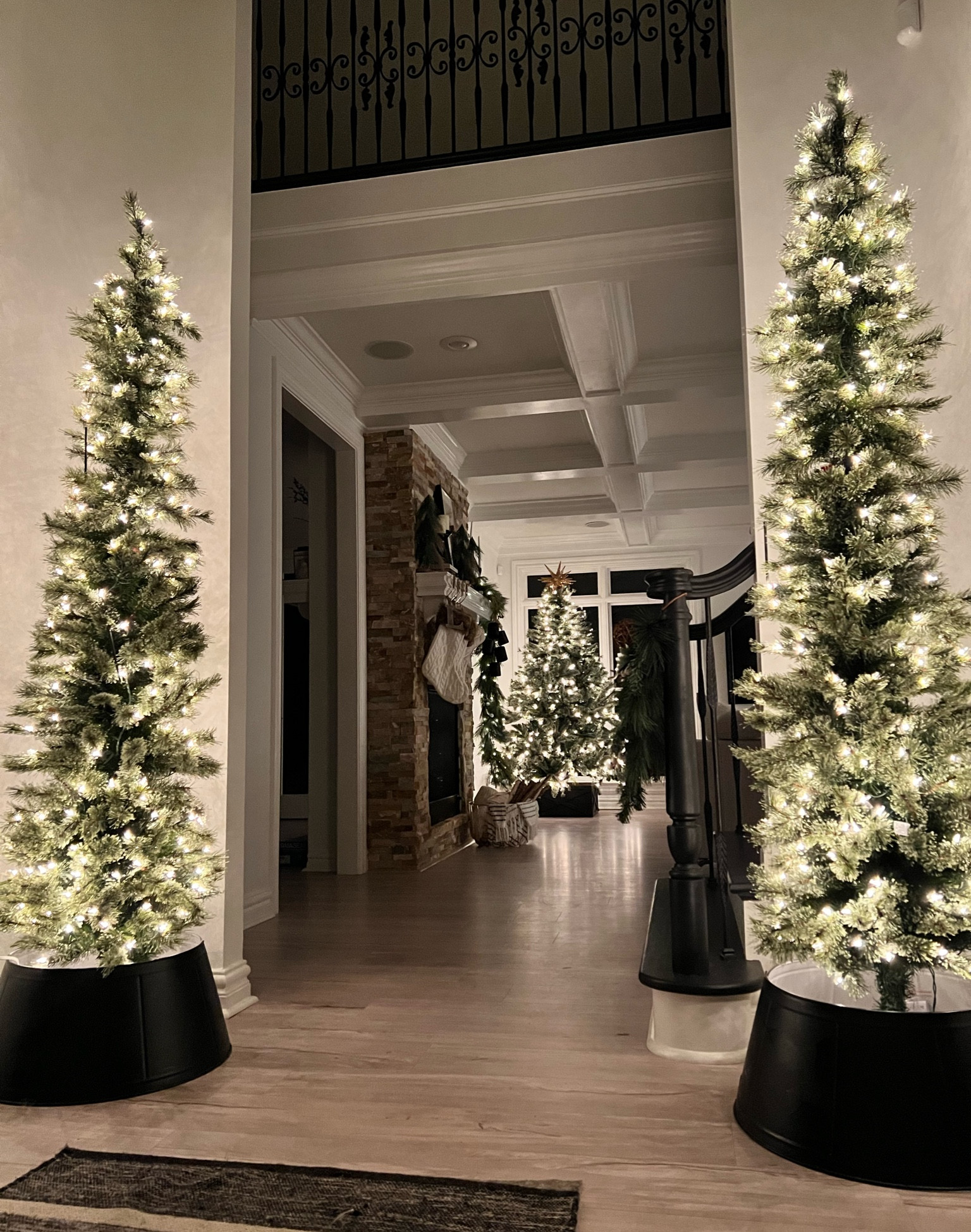 Christmas Tree SALE! All of my trees are on sale 50%. I own three 7.5 ft cashmere pencil trees , two regular and one flocked and I LOVE these. I also own a Cashmere 7.5 ft main tree that’s beautiful and so full I keep most of my trees without decorations  for a clean “bare” look. Tagging exact trees and tree collars on SALE! 

#LTKhome #LTKHoliday #LTKsalealert
