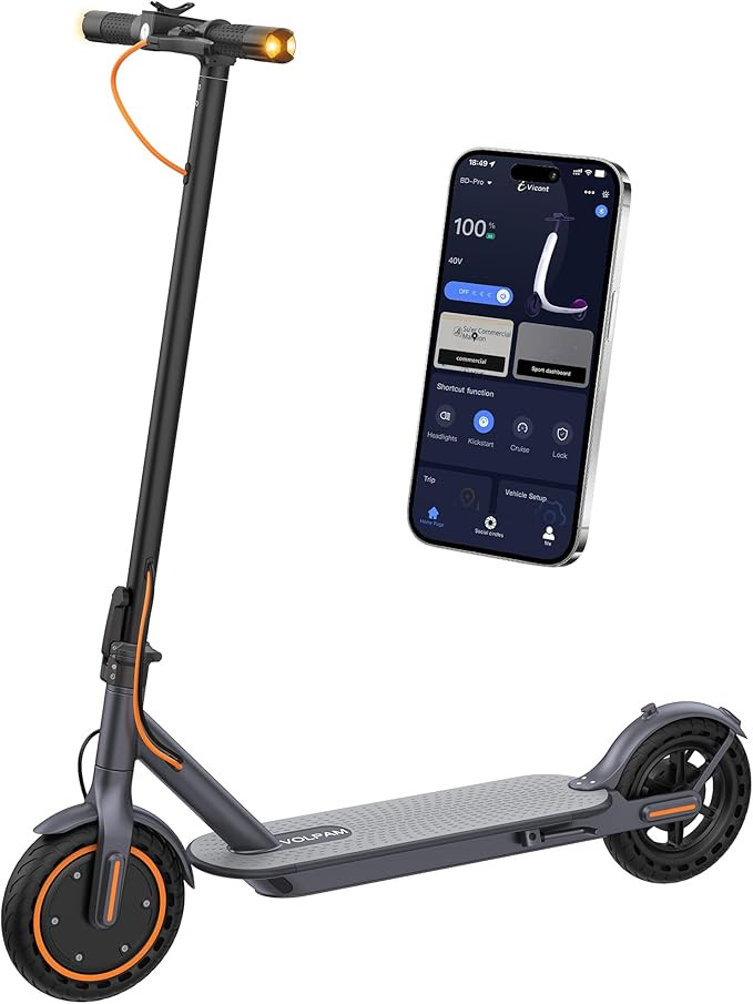 Electric Scooter, 350W/500W Motor, Max 21-28 Miles Range, 19/21 Mph Top Speed, 8.5''/10'' Tires, ... | Amazon (US)