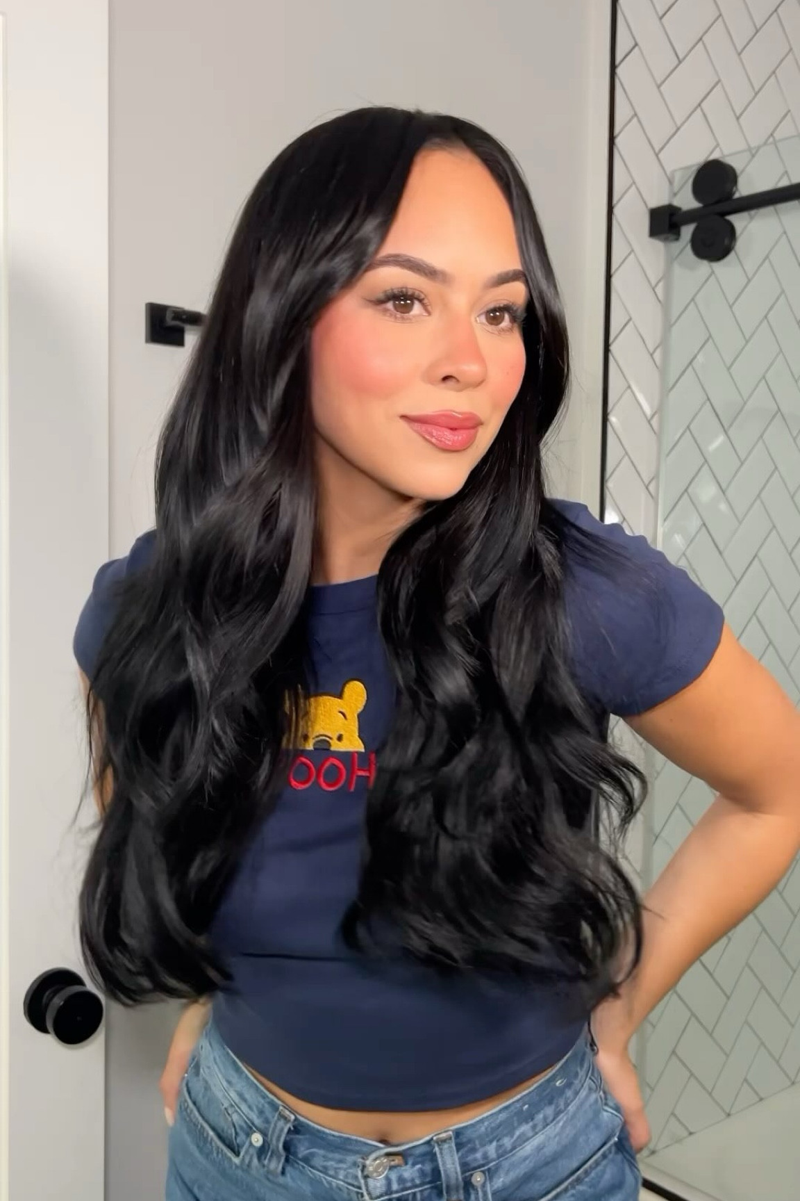 HOW TO : longlasting loose curls / waves ( all products used on my LTK ) 

1. Heat protectant spray
2. Comb through to detangle
3. 1 1/2 curling iron 
4. Clip bangs to set
5. Comb through with soft hairspray on a tooth comb 
5. Clip bangs to set
6. Frizz free hair oil

#LTKFindsUnder100 #LTKStyleTip #LTKBeauty