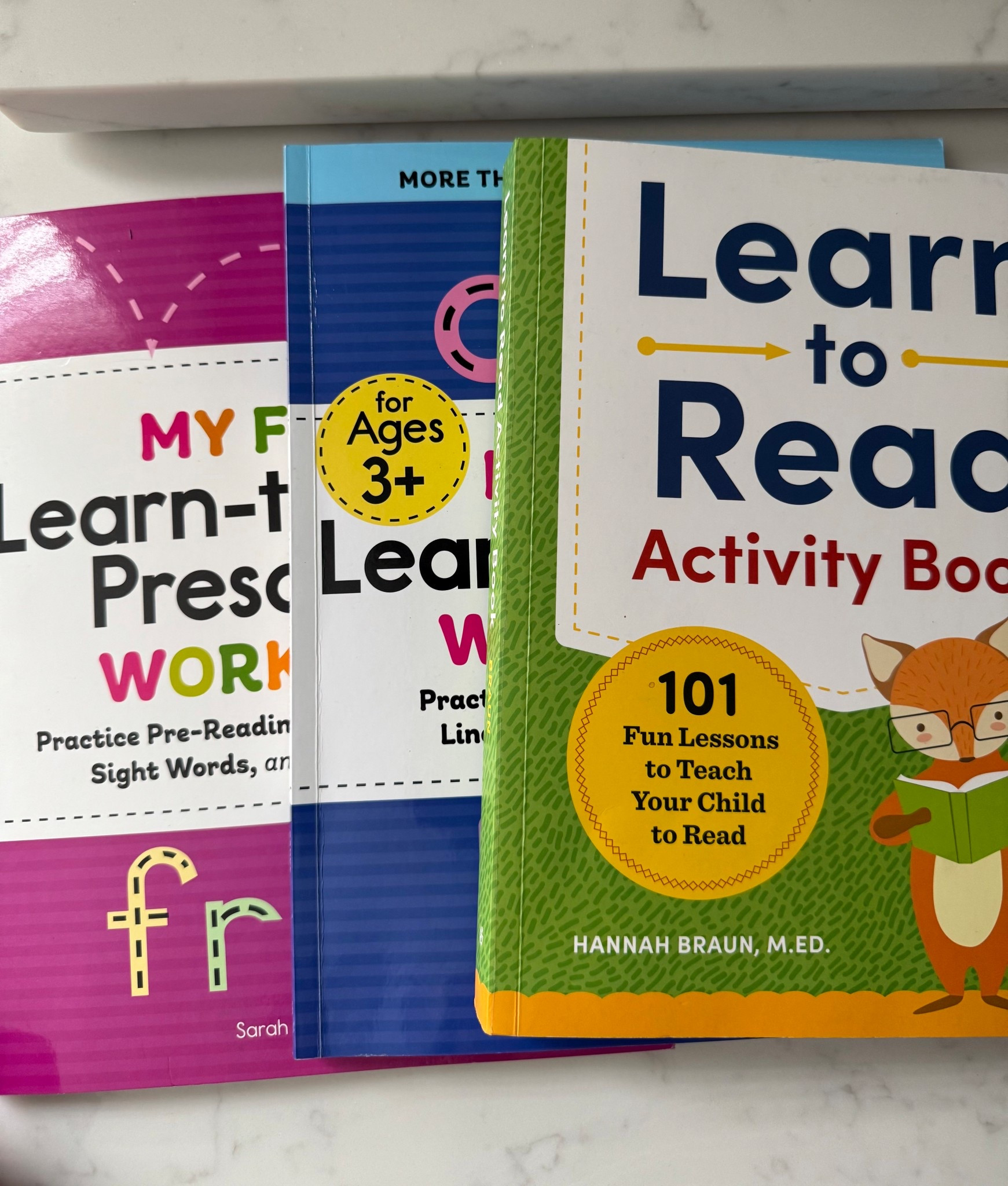 Loving these books for the kiddos in case you are looking to do some reading & writing practice at home! My kids are 3 & 5. 


#LTKFindsUnder50