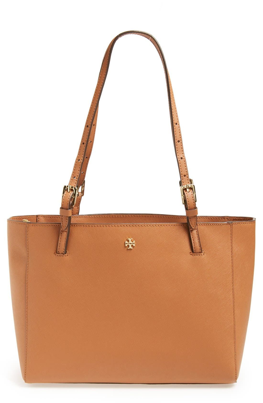 'Small York' Saffiano Leather Buckle Tote | Nordstrom