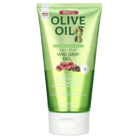 ORS Olive Oil Fix-It Super Hold Wig Grip Gel for Wigs & Weaves Lays & Grips Lace Frontals 5 oz | Walmart (US)