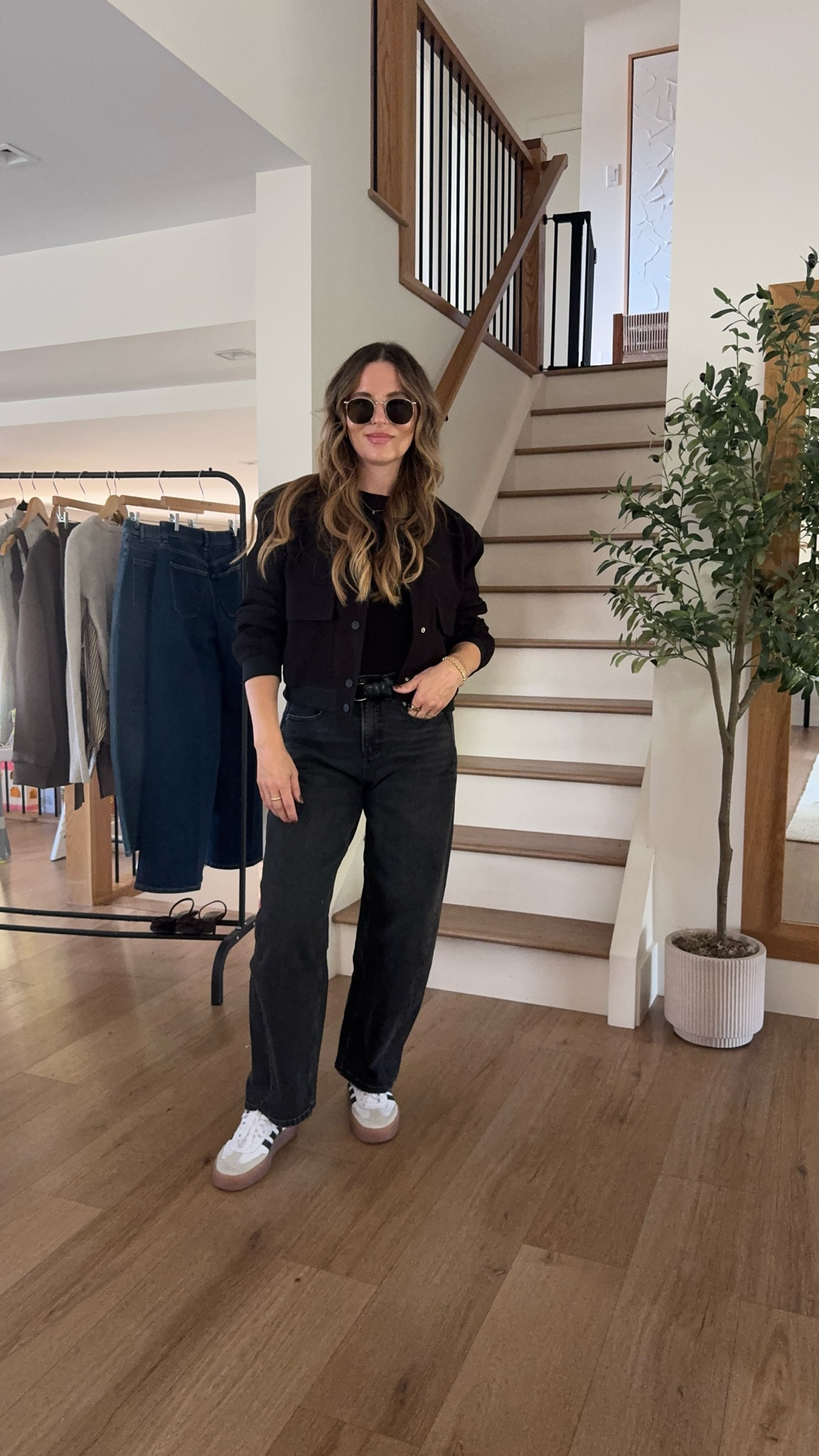 New job, new denim 👖 HR said jeans are allowed… so I took that as a sign to buy out @spanx. Use KELSIXSPANX for 15% off your first purchase + free shipping (excl. sale). #spanxpartner 

#LTKjeans #LTKpetite #LTKworkwear