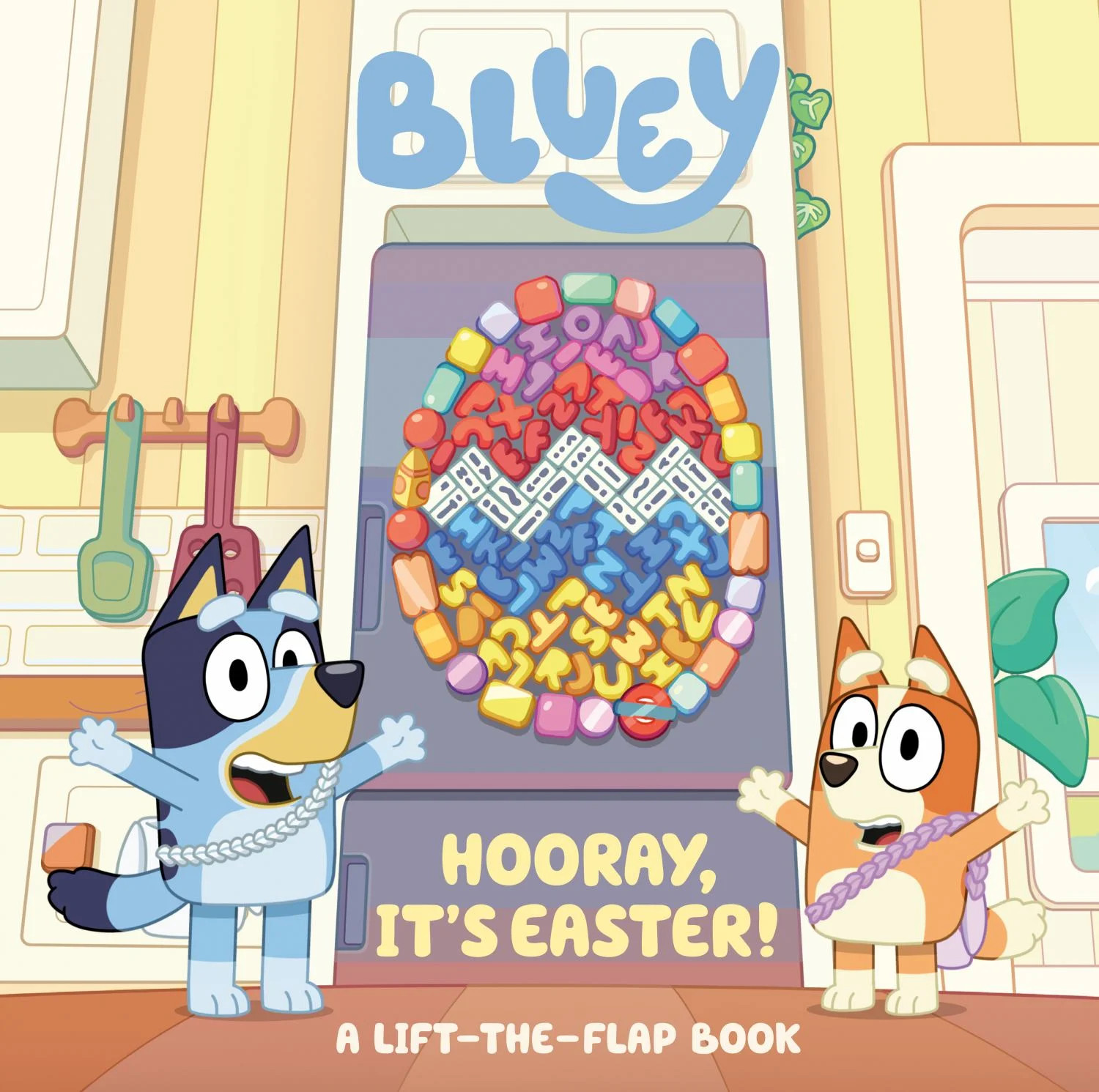 Bluey: Hooray, It's Easter!: A Lift-The-Flap Book (Board Book) | Walmart (US)